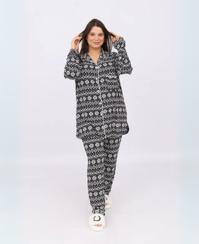 Pyjama Imprimé en Coton